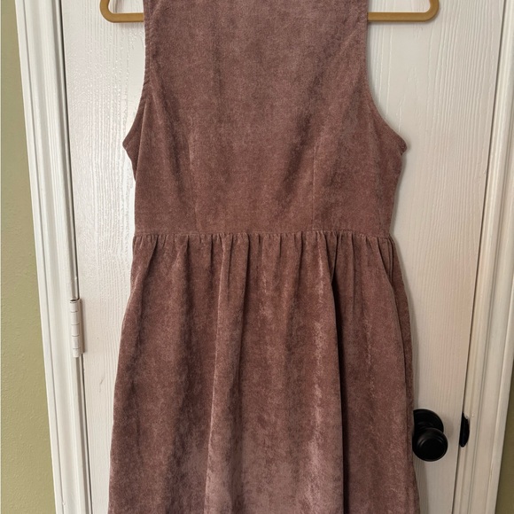 Listicle Mauve Corduroy Dress - Picture 6 of 6